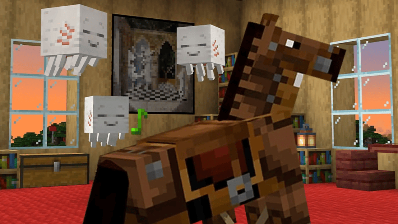 Siodła w Minecraft